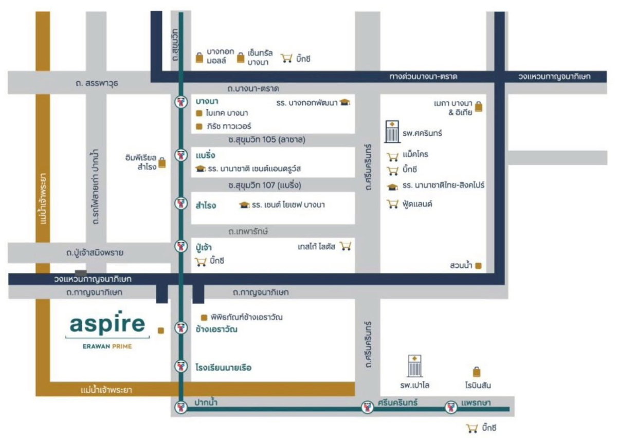 รูป ND0973 ให้เช่า Aspire Erawan Prime พร้อมเครื่องใช้ไฟฟ้าครบ พร้อมเข้าอยู่ ติด BTS ช้างเอราวัณ 20 น ถึงอโศก ต่อเดียวถึงสยาม ไม่ต้องเปลี่ยนสาย - รูปที่ 16/16