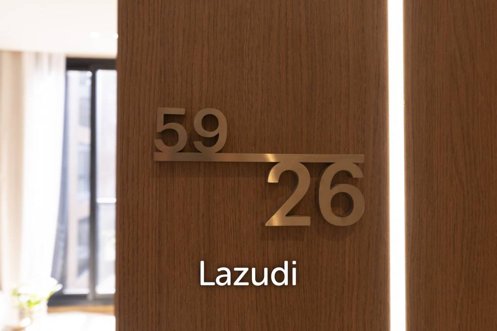 picture 44.75 sqm modern 1 bedroom condo on 5th floor at Via 34 Khlong Toei Bangkok - 1/17