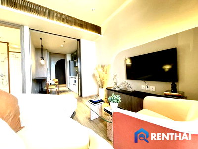 Condos for sale : For sale condo 1 bedroom at Arom Jomtien