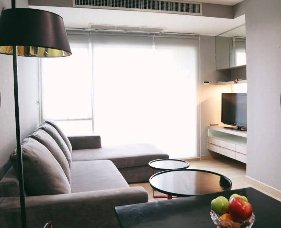 Condo for RENT : 59 Heritage 𝐒𝐢𝐳𝐞 : 66.17 sqm. 2 Bedroom /2 Bathroom/ City view 𝐅𝐥𝐨𝐨𝐫 : 17th Building : B ✅Fully furnished