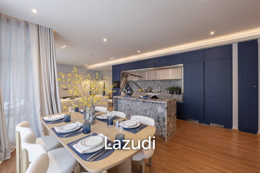 picture 125 sqm modern 2 bedroom condo on 5th floor in Khlong Toei Bangkok - 3/33
