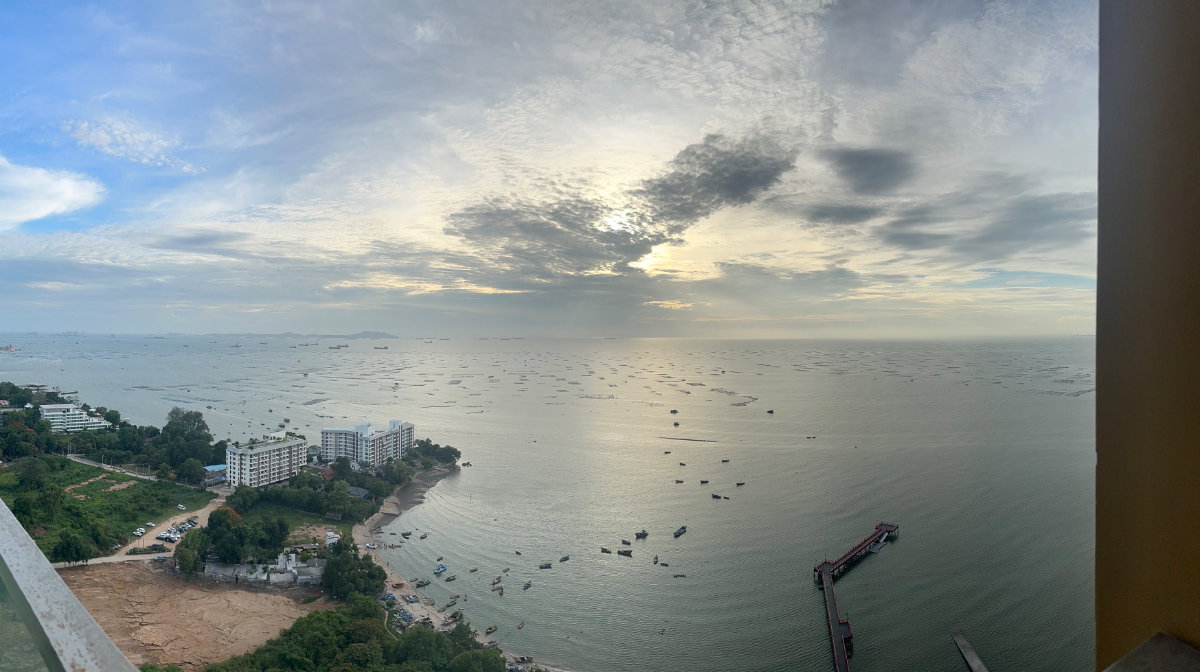 picture For sell Yuu Sriracha condo with 1 bedroom type 41 sqm. Full sea view 26 fl. - 8/13