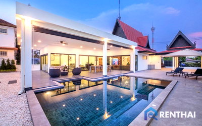 Houses for sale : Fully Furnished 4bed Villa in Pattaya