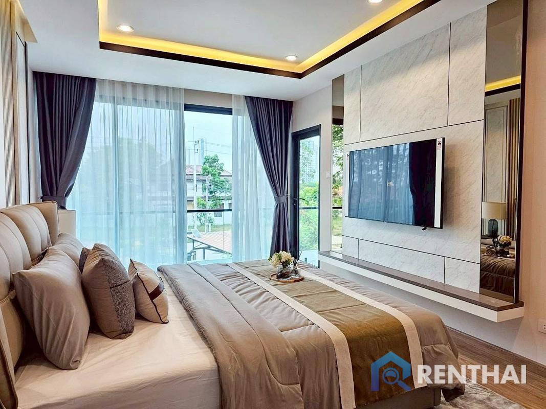 picture brand-new pool villas just 1.5 km from Jomtien Beach. - 16/19