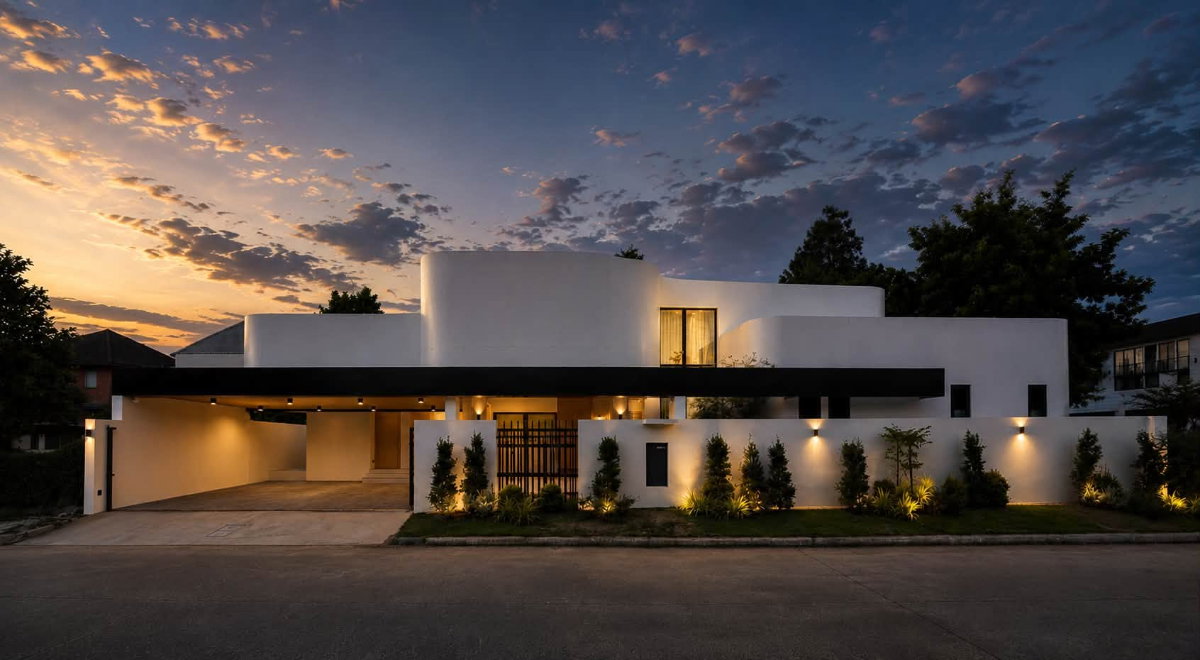 รูป ขายพูลวิลล่าวังตาล สุดหรู ดีไซน์ Modern Luxury เน้นความเรียบง่าย สง่างาม และความเป็นส่วนตัว พร้อมเฟอร์นิเจอร์บิวท์อินและเครื่องใช้ไฟฟ้าครบCP-1 - รูปที่ 1/14