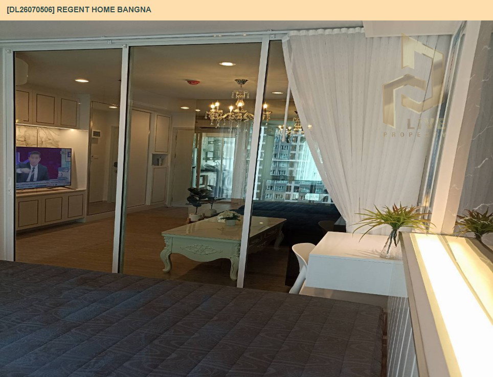 รูป DL26070506 ให้เช่าคอนโด รีเจ้นท์ โฮม บางนา (Regent home bangna) ใกล้ BTS บางนา พร้อมเข้าอยู่ โทรด่วน 0638692663 LineID @952jdxxk - รูปที่ 5/19