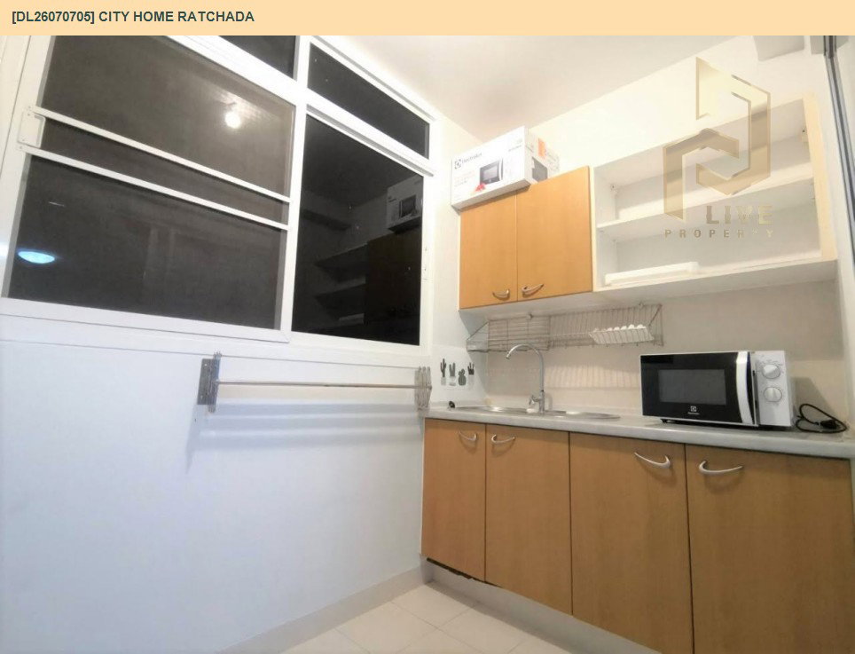 รูป DL26070705 ให้เช่าคอนโด ซิตี้ โฮม รัชดา (City Home Ratchada) ใกล้ MRT ศูนย์วัฒนธรรมฯ พร้อมเข้าอยู่ โทรด่วน 0638692663 LineID @952jdxxk - รูปที่ 5/7
