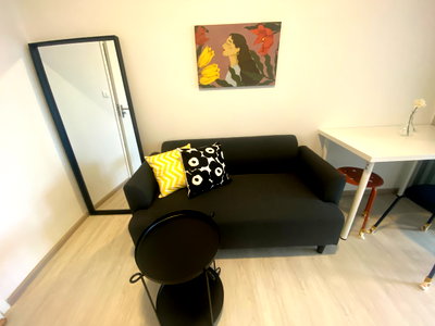 คอนโดให้เช่า : NEW *ให้เช่าพลัมคอนโด แจ้งวัฒนะ - ดอนเมือง ห้องสวย FULLY FURNISHED อุปกรณ์ไฟฟ้าครบ  ตู้เสื้อผ้าใหญ่ ใกล้สนามบินดอนเมือง/รถไฟฟ้าสีแดงหลักสี่