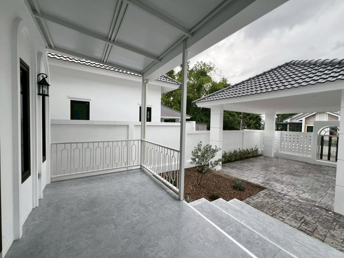 รูป ขายบ้านเดี่ยวชั้นเดียว มือหนึ่ง ดีไซน์โมเดิร์น บ้านใหม่พร้อมเข้าอยู่ ฟรีโอน #CDK100837 - รูปที่ 16/16