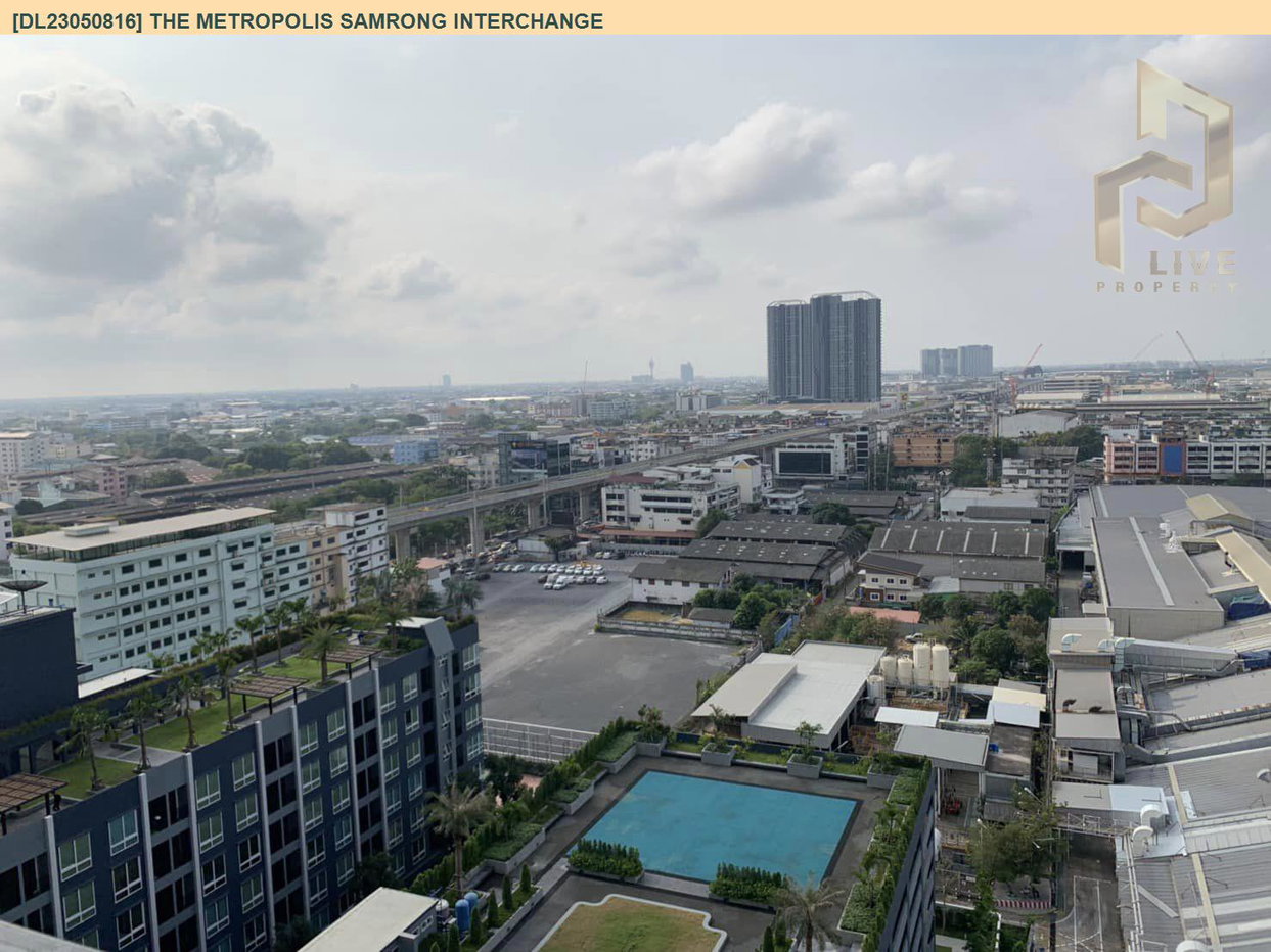 รูป DL23050816 ขายคอนโด เดอะ เมโทรโพลิส สำโรง อินเตอร์เชนจ์ (The Metropolis Samrong Interchange) ใกล้ BTS สำโรง พร้อมเข้าอยู่ โทรด่วน 0614453194 LineID @952jdxxk - รูปที่ 11/12