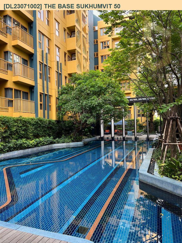 รูป DL23071002 ให้เช่าคอนโด เดอะ เบส สุขุมวิท 50 (The Base Sukhumvit 50) ใกล้ BTS อ่อนนุช พร้อมเข้าอยู่ โทรด่วน 0614453194 LineID @952jdxxk - รูปที่ 10/17