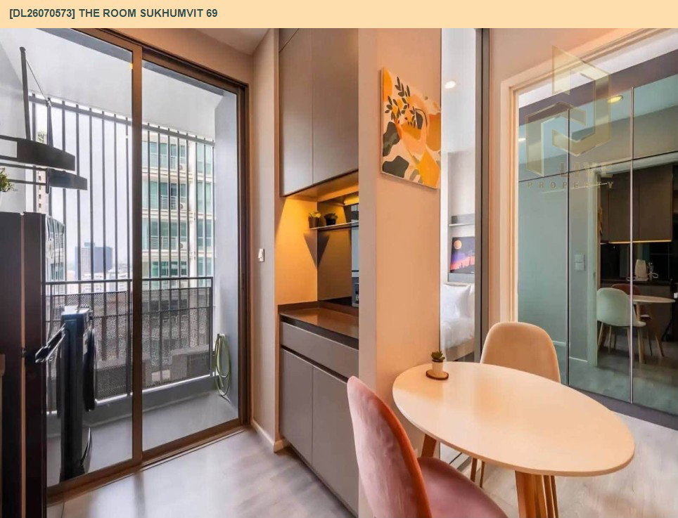 รูป DL26070573 ขายคอนโด เดอะ รูม สุขุมวิท 69 (The Room Sukhumvit 69) ใกล้ BTS พระโขนง พร้อมเข้าอยู่ โทรด่วน 0653619502 LineID @952jdxxk - รูปที่ 8/15