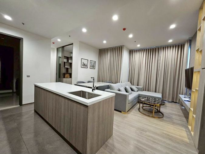 For  Rent📍 💥Rhythm Charoenkrung Pavillion 📍2bed 88 Sq.M.. Rent :60,000 Call/Line: 0954597992