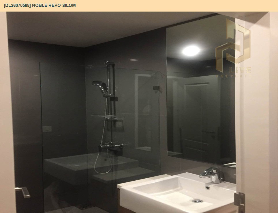 รูป DL26070568 ให้เช่าคอนโด โนเบิล รีโว สีลม (Noble Revo Silom) ใกล้ BTS สุรศักดิ์ พร้อมเข้าอยู่ โทรด่วน 0638692663 LineID @952jdxxk - รูปที่ 6/6