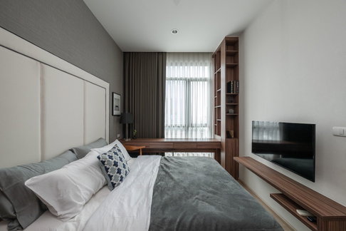 ★ The Capital Ekamai ★ 32 sq m., 12th floor ★ Near Central Rama 9, Airport Link ★ Many facilities ★ Complete electrical appliances ★