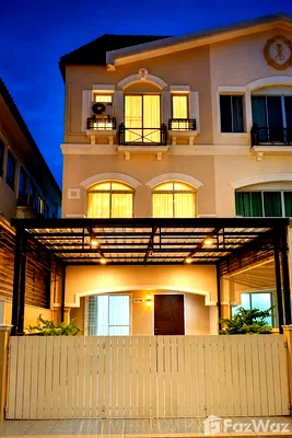 Townhouses for rent Soi On Nut (Sukhumvit 77) : 4 Beds Townhouse for sell @Baan Klang Muang The Royal Monaco 6577086