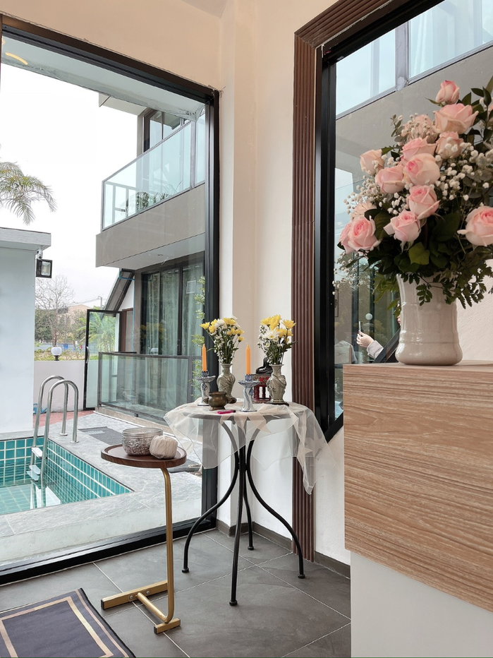 รูป ✨ ขาย Pool Villa 3 ชั้น สไตล์ Modern พร้อมสระว่ายน้ำส่วนตัว ทำเลศักยภาพ ใกล้ Big C ดอนจั่น เชียงใหม่ #C5MG100783 - รูปที่ 6/15