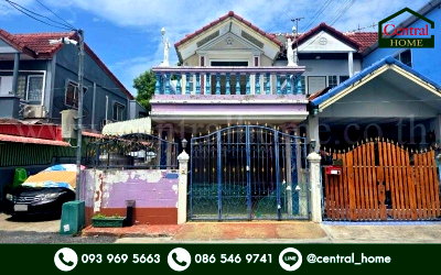 ทาวน์โฮม เทสโก้โลตัส ศรีนครินทร์ : ทาวน์เฮ้าส์ ทรัพย์ดินทอง หลังริม บ้านสวย ราคาถูก
