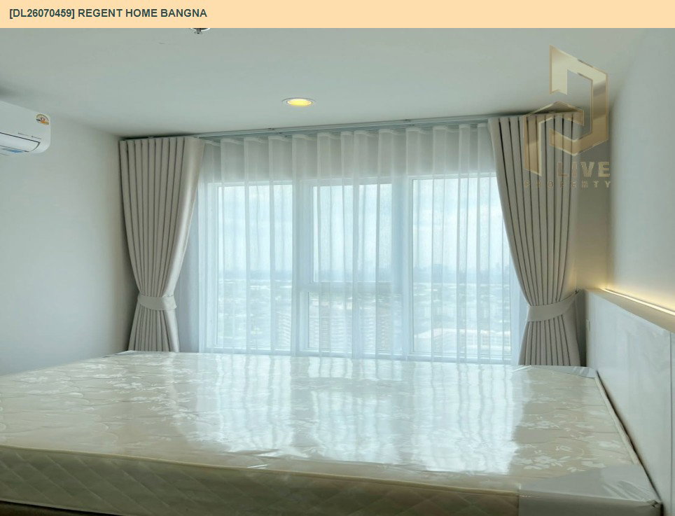 รูป DL26070459 ให้เช่าคอนโด รีเจ้นท์ โฮม บางนา (Regent home bangna) ใกล้ BTS บางนา พร้อมเข้าอยู่ โทรด่วน 0614453194 LineID @952jdxxk - รูปที่ 7/12