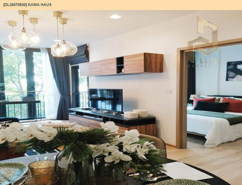 รูป DL26070530 ให้เช่าคอนโด คาวะ เฮาส์ (KAWA HAUS) ใกล้ BTS อ่อนนุช พร้อมเข้าอยู่ โทรด่วน 0614453194 LineID @952jdxxk - รูปที่ 4/15