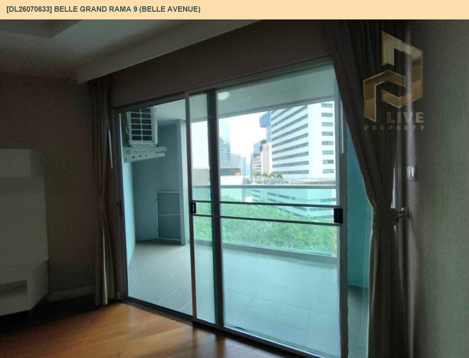 รูป DL26070633 ให้เช่าคอนโด เบล แกรนด์ พระราม 9 (เบล อเวนิว) (Belle Grand Rama 9 (Belle Avenue)) ใกล้ MRT พระราม 9 พร้อมเข้าอยู่ โทรด่วน 0653619502 LineID @952jdxxk - รูปที่ 5/6