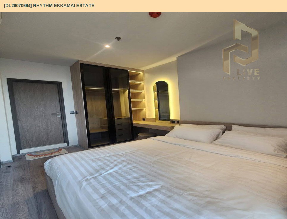 รูป DL26070664 ให้เช่าคอนโด ริธึ่ม เอกมัย เอสเตท (RHYTHM EKKAMAI ESTATE) ใกล้ BTS เอกมัย พร้อมเข้าอยู่ โทรด่วน 0638692663 LineID @952jdxxk - รูปที่ 6/10