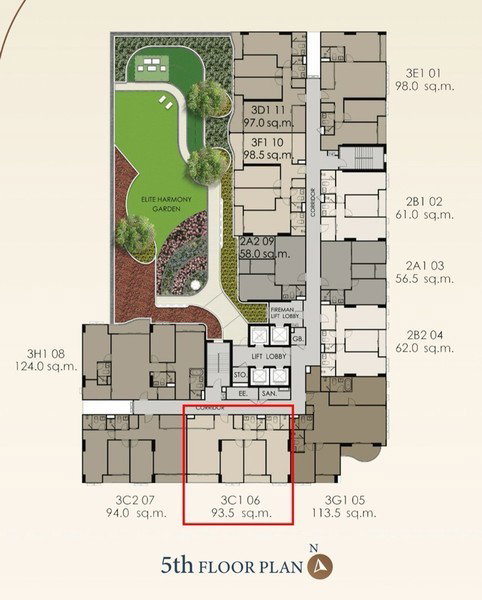 รูป A047397 Supalai Elite Sukhumvit 39 - รูปที่ 2/2