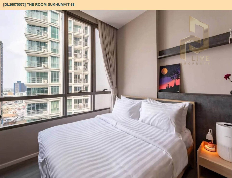 รูป DL26070573 ขายคอนโด เดอะ รูม สุขุมวิท 69 (The Room Sukhumvit 69) ใกล้ BTS พระโขนง พร้อมเข้าอยู่ โทรด่วน 0653619502 LineID @952jdxxk - รูปที่ 3/15