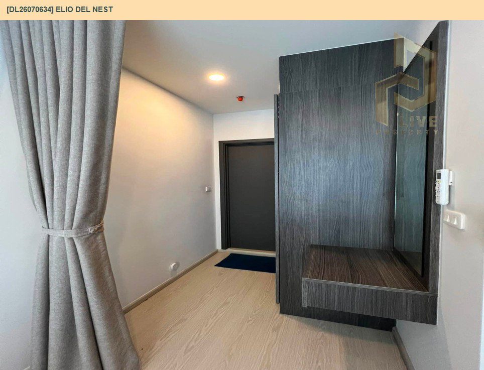 รูป DL26070634 ให้เช่าคอนโด เอลลิโอ เดล เนสท์ (Elio Del Nest) ใกล้ BTS อุดมสุข พร้อมเข้าอยู่ โทรด่วน 0653619502 LineID @952jdxxk - รูปที่ 10/11
