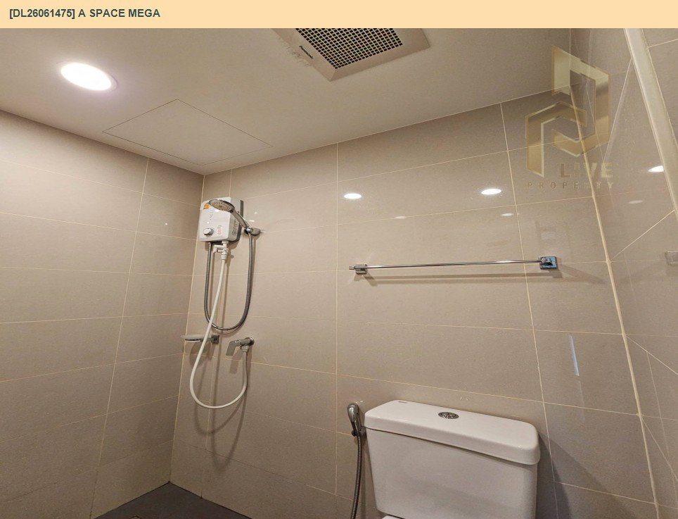 รูป DL26061475 ให้เช่าคอนโด เอ สเปซ เมกา (A space mega) ใกล้ - พร้อมเข้าอยู่ โทรด่วน 0638692663 LineID @952jdxxk - รูปที่ 7/7