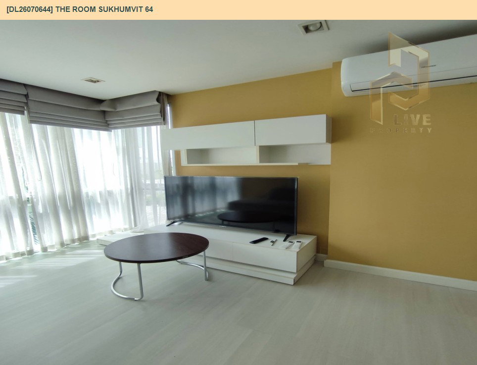 รูป DL26070644 ให้เช่าคอนโด เดอะ รูม สุขุมวิท 64 (The Room Sukhumvit 64) ใกล้ BTS ปุณณวิถี พร้อมเข้าอยู่ โทรด่วน 0638692663 LineID @952jdxxk - รูปที่ 3/12