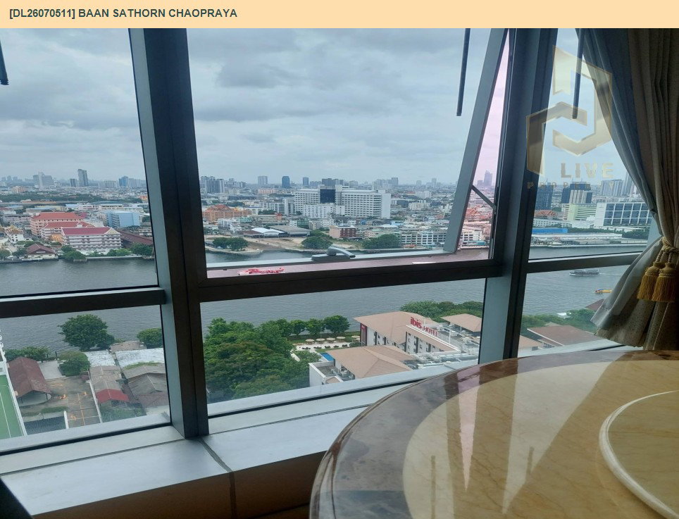 รูป DL26070511 ขายคอนโด บ้านสาทร เจ้าพระยา (Baan Sathorn Chaopraya) ใกล้ BTS กรุงธนบุรี พร้อมเข้าอยู่ โทรด่วน 0638692663 LineID @952jdxxk - รูปที่ 6/8