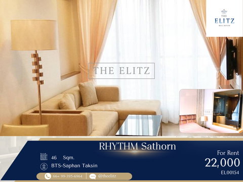 ✨Breathtaking Chaophraya River Views! Live Elegantly in a Luxury High-Rise Condo Near BTS & Sathorn CBD ✨