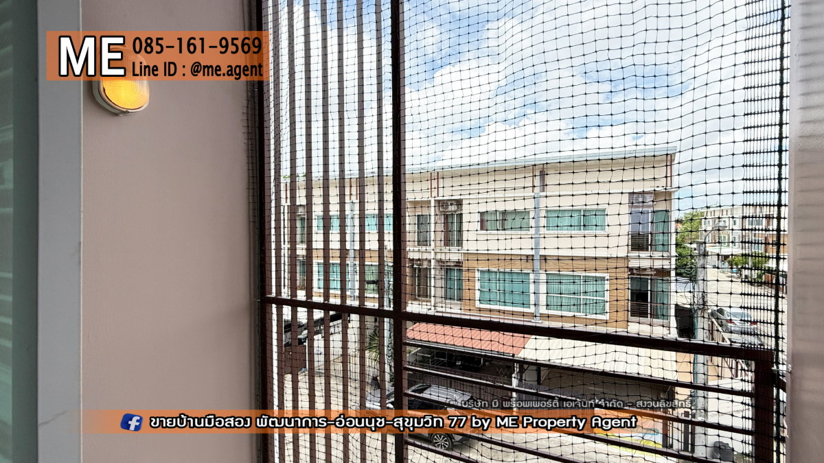 รูป ปล่อยให้เช่า ทาวน์โฮม ตกแต่งใหม่ วิลเลตซิตี้ พัฒนาการ 38 เฟอร์ครบ พร้อมเข้าอยู่ เดินทางเข้าสุขุมวิทได้ง่าย โทร 064-954-9619 (RTC30-19) - รูปที่ 13/16