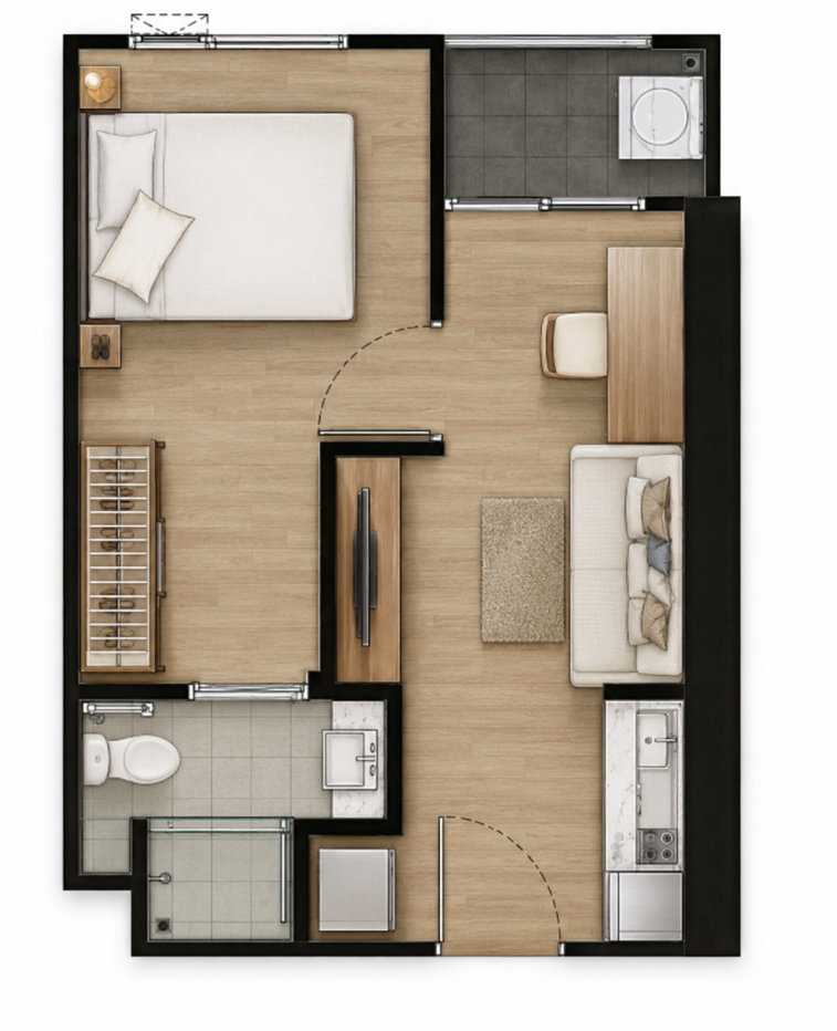 picture  For Sale: Chapter One Midtown Ladprao 24 - 2/2