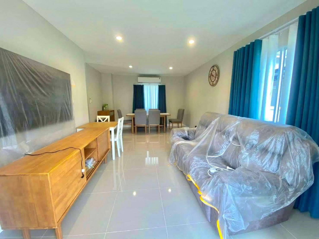 รูป ขายบ้านเดี่ยวแปลงมุม หมู่บ้านกาญจน์กนกวิลล์ 14 (สันกำแพง-เชียงใหม่) พร้อมเฟอร์นิเจอร์และเครื่องใช้ไฟฟ้า (H529) T.0946511456 - รูปที่ 4/10