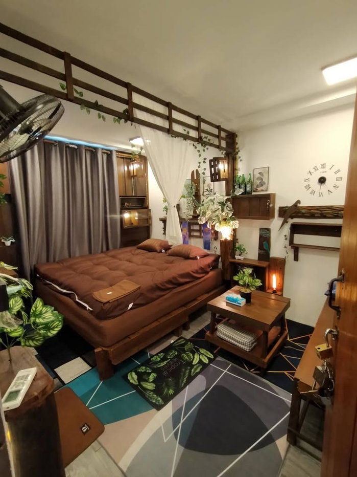รูป 🏡 ขายด่วน! บ้านสร้างใหม่สไตล์โฮมสเตย์รีสอร์ท 2 หลังในพื้นที่เดียว ทำเลทอง อ.หางดง! T.063-6649056 - รูปที่ 8/34