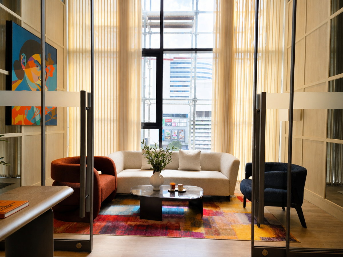 รูป 💥Nue District R9 – พระราม 9 | 1 Bed ใหญ่ 30.2 ตร.ม. 💥 แต่งครบ หิ้วกระเป๋าเข้าอยู่ได้เลย เพียง 25,000 บ. - รูปที่ 12/12