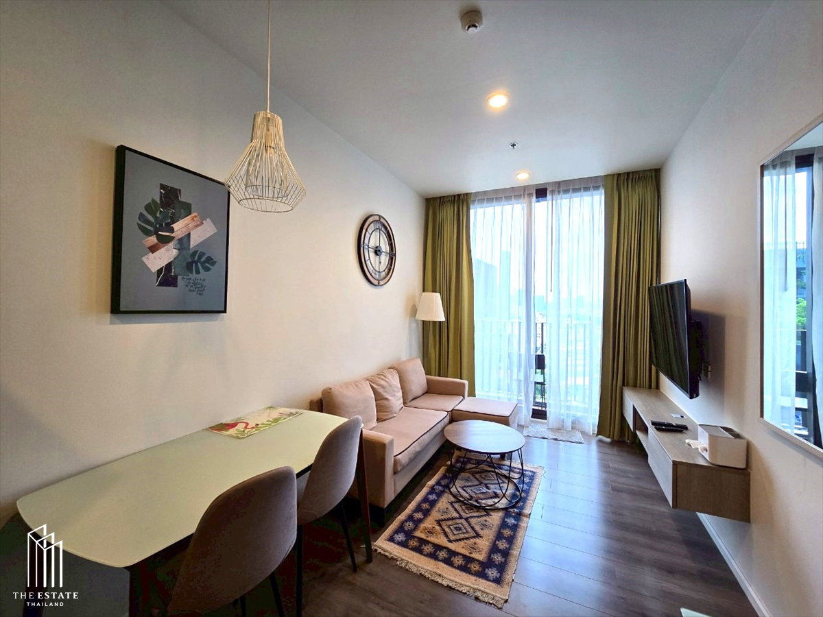 รูป For rent Whizdom Essence ใกล้ BTS ปุณณวิถี  ห้องแต่งครบ วิวสวน @23,000 Baht - รูปที่ 9/10
