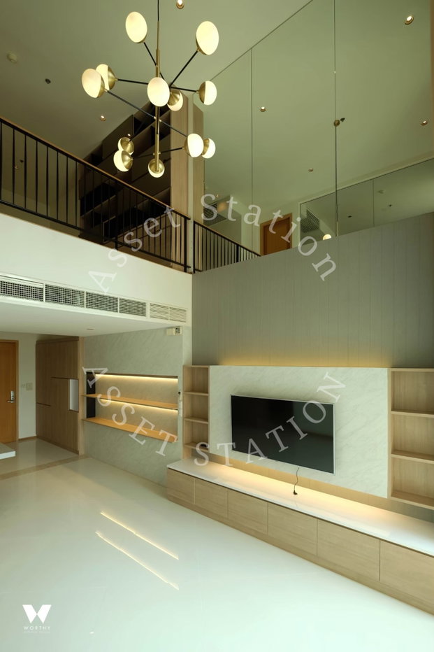 รูป ให้เช่า🏢The Empire Place Sathorn - Narathiwas ห้อง Duplex พื้นที่กว้างขวาง 102 ตร.ม เฟอร์ครบพร้อมอยู่🏙️ - รูปที่ 4/17