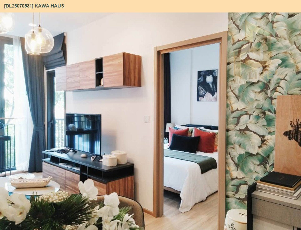 รูป DL26070531 ขายคอนโด คาวะ เฮาส์ (KAWA HAUS) ใกล้ BTS อ่อนนุช พร้อมเข้าอยู่ โทรด่วน 0653619502 LineID @952jdxxk - รูปที่ 6/15