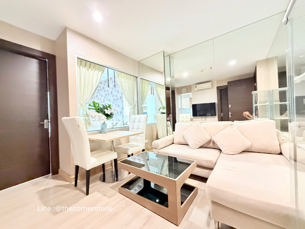 รูป พร้อมให้เช่า " 𝐑𝐡𝐲𝐭𝐡𝐦 รัชดา"   15,500 บาท  1 ห้องนอน  ติด MRT-รัชดาภิเษก [ 260704 ] - รูปที่ 7/20