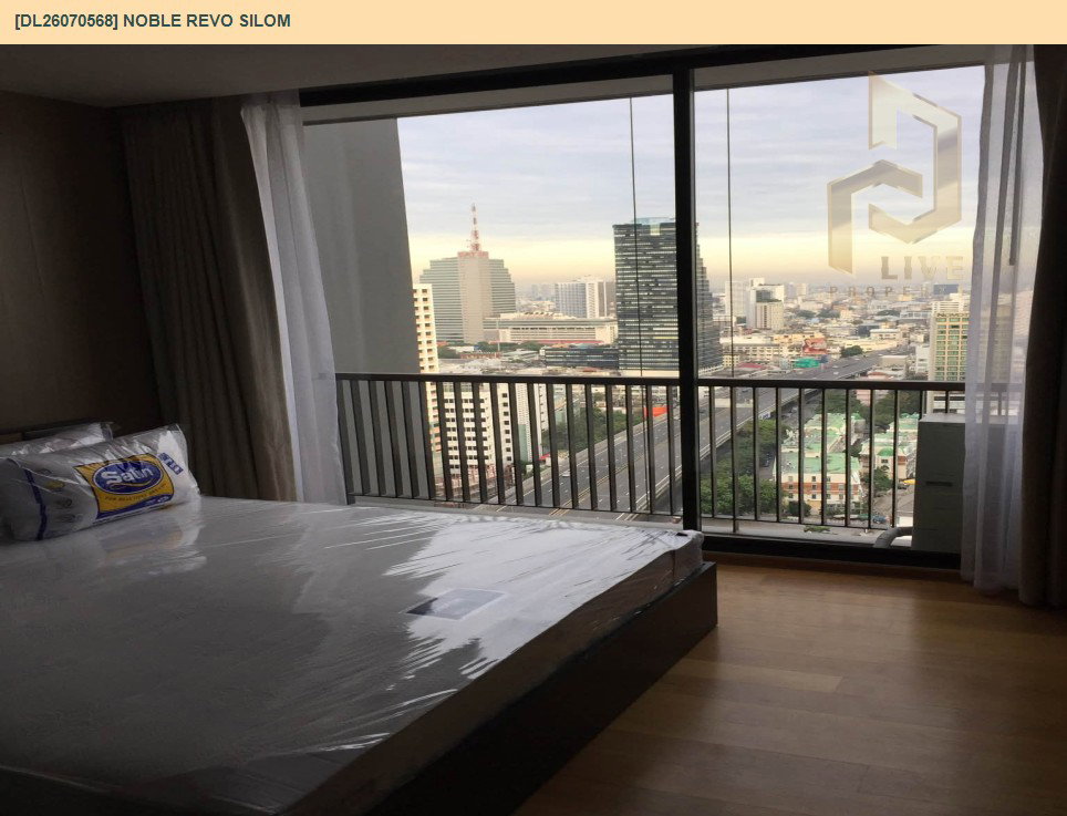 รูป DL26070568 ให้เช่าคอนโด โนเบิล รีโว สีลม (Noble Revo Silom) ใกล้ BTS สุรศักดิ์ พร้อมเข้าอยู่ โทรด่วน 0638692663 LineID @952jdxxk - รูปที่ 4/6