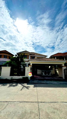 เช่าบ้านเดี่ยว บิ๊กซี ฟู้ดเพลส สายไหม 47 : 🏡✨ ให้เช่าบ้านเดี่ยว หมู่บ้านวิลล่าสราสินี ซอยสายไหม 74/1 4 ห้องนอน 3 ห้องน้ำ พร้อมเข้าอยู่ ทำเลสายไหม เดินทางสะดวก