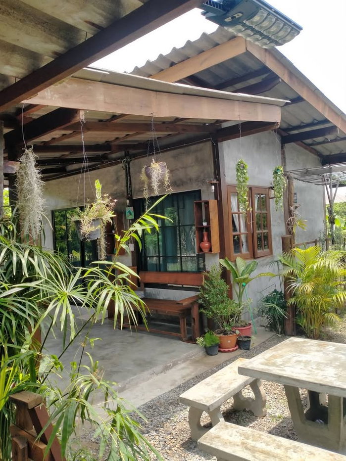 รูป 🏡 ขายด่วน! บ้านสร้างใหม่สไตล์โฮมสเตย์รีสอร์ท 2 หลังในพื้นที่เดียว ทำเลทอง อ.หางดง! T.063-6649056 - รูปที่ 15/34