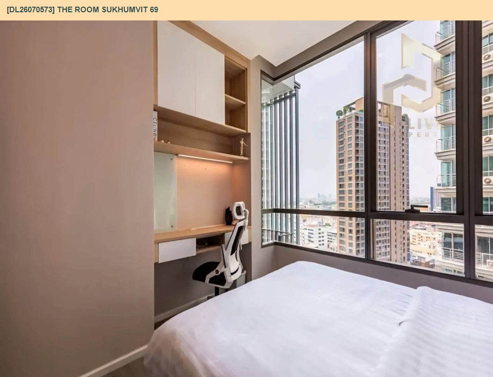 รูป DL26070573 ขายคอนโด เดอะ รูม สุขุมวิท 69 (The Room Sukhumvit 69) ใกล้ BTS พระโขนง พร้อมเข้าอยู่ โทรด่วน 0653619502 LineID @952jdxxk - รูปที่ 13/15