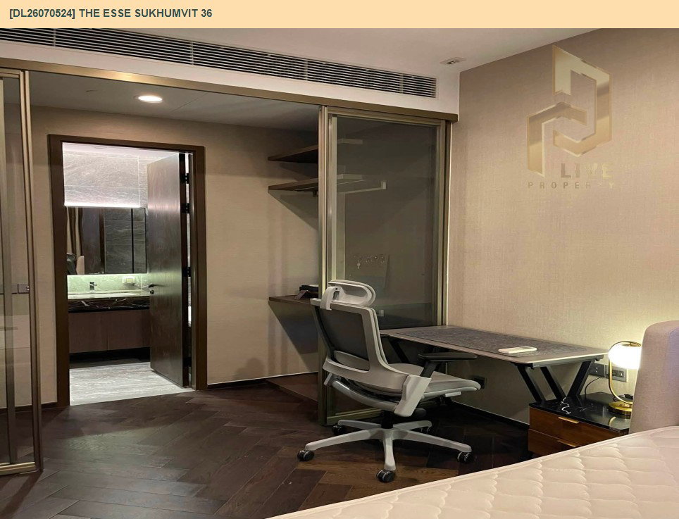 รูป DL26070524 ให้เช่าคอนโด ดิ เอส สุขุมวิท 36 (THE ESSE Sukhumvit 36) ใกล้ BTS ทองหล่อ พร้อมเข้าอยู่ โทรด่วน 0638692663 LineID @952jdxxk - รูปที่ 7/14