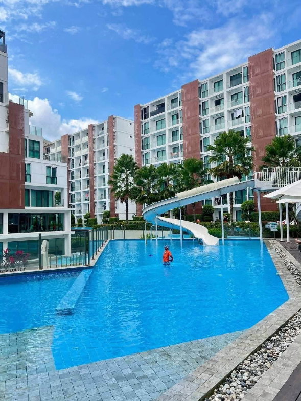 picture Condo for rent: The One Chiangmai, pool view room. 36 sq.m., 3rd floor, Building B. - 12/19
