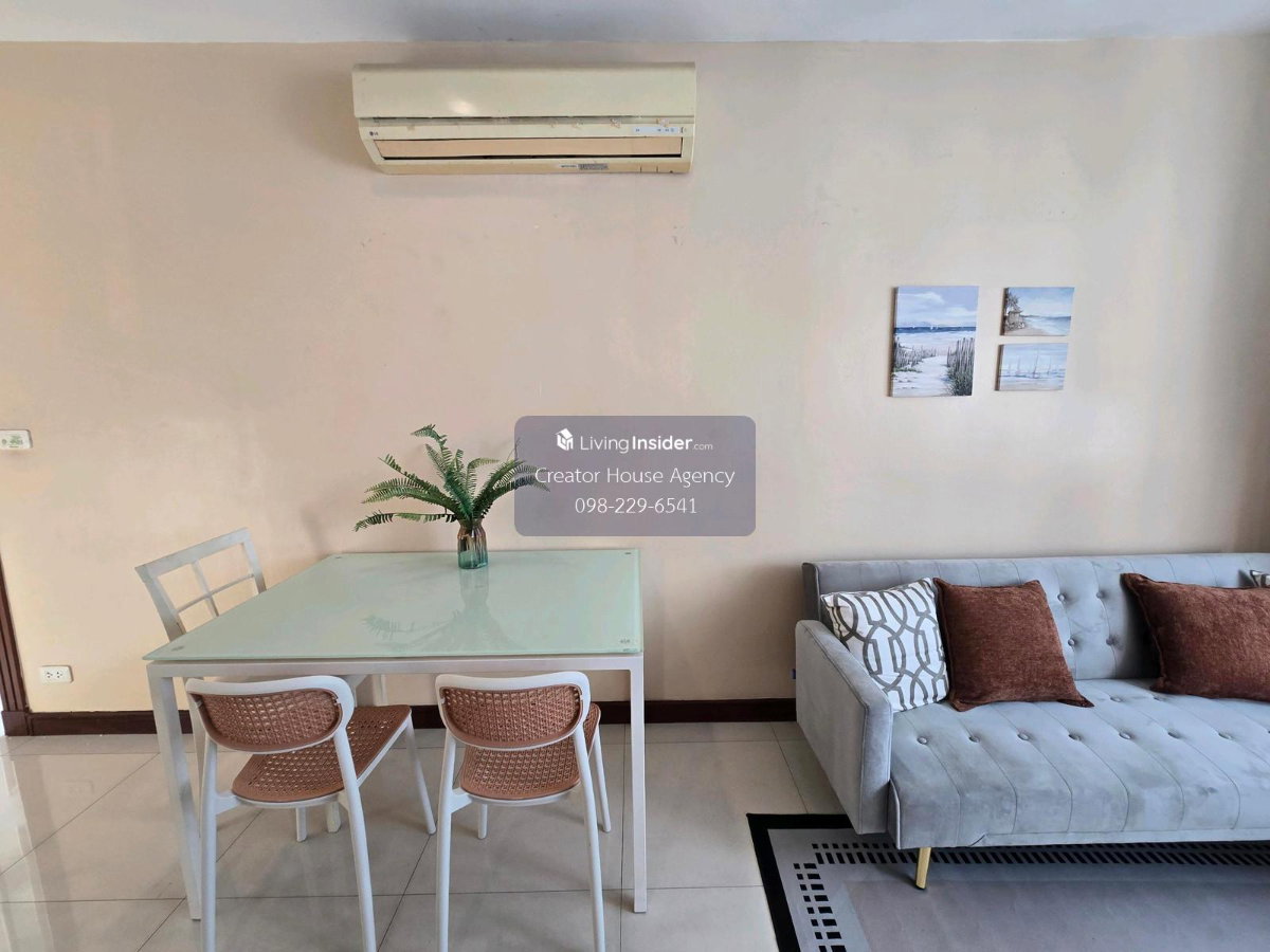 picture Large 47 sq.m. corner condo for rent with floor-to-ceiling windows and great view 🌈PG Rama 9🌈MRT Rama 9. - 5/17