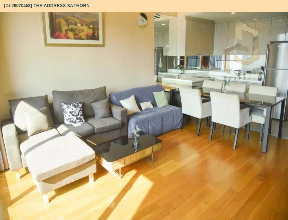 รูป DL26070458 ขายคอนโด ดิ แอดเดรส สาทร (The Address Sathorn) ใกล้ BTS เซ็นต์หลุยส์ พร้อมเข้าอยู่ โทรด่วน 0638692663 LineID @952jdxxk - รูปที่ 2/7